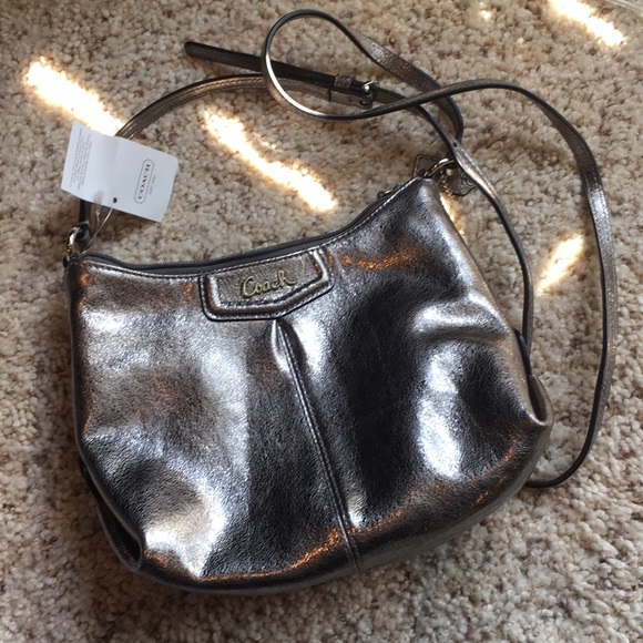 Coach Handbags - Coach Pewter Silver purse Coach Handbags - Coach Pewter Silver purse
